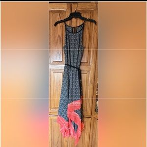 Summer Sanctuary Chiffon Asymmetrical Hem